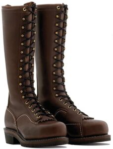 Wesco Voltfoe 16″ Brown lineman Boots