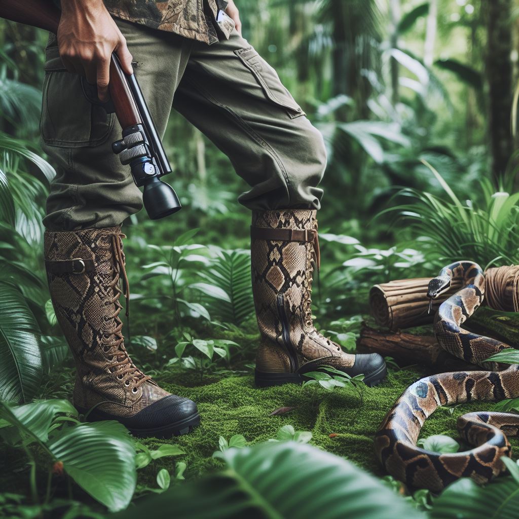 Snake Boot Styles for Hunting Use