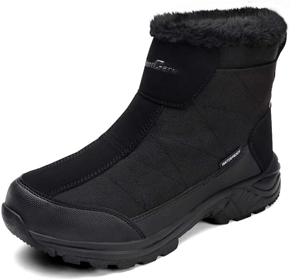 Men’s Orthopedic Warm Snow Boots With Waterproof And Non-Slip Features for Winter