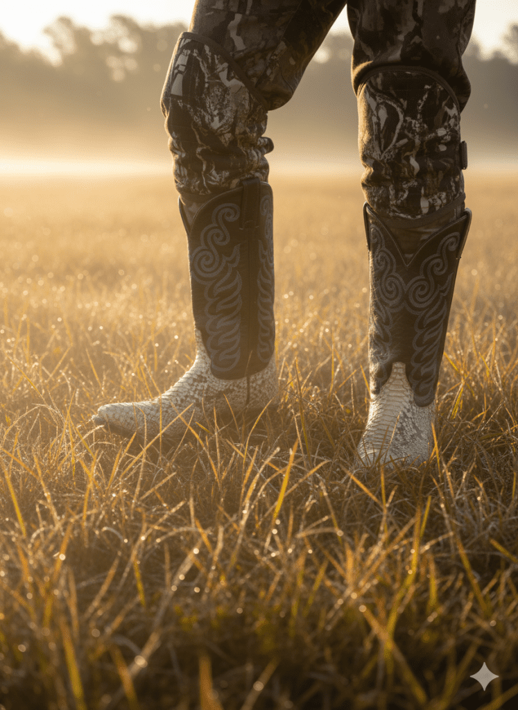 Snake Skin Cowboy Boots