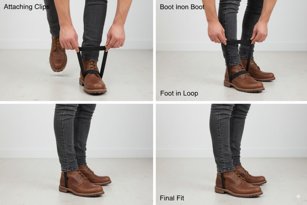 Boot Straps with Skinny Jeans