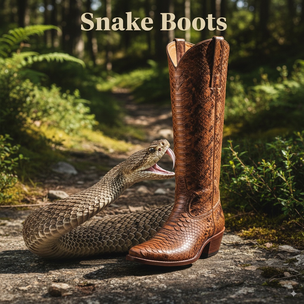 snake boots