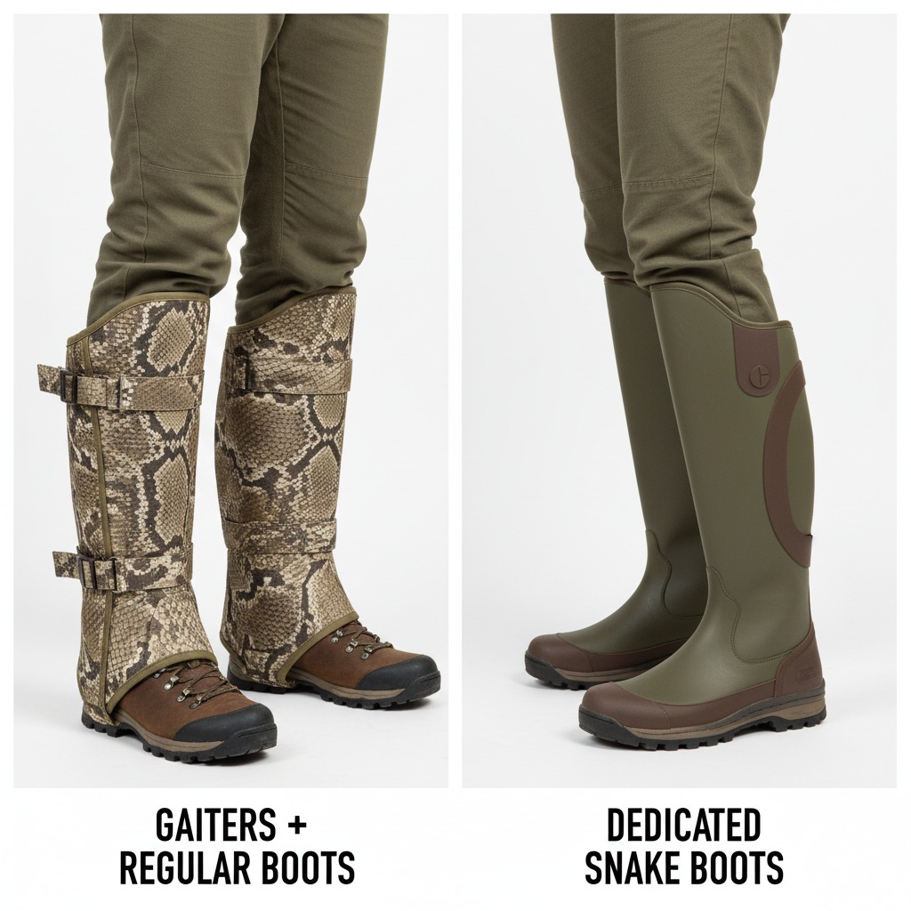 Gaiters vs Snake Boots